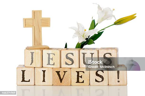 Jesus Leben Stockfoto und mehr Bilder von Alphabet - Alphabet, Auferstehung - Religion, Bauklotz