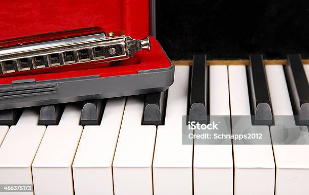 Harmonica And Piano Stock Photo - Download Image Now - Acoustic Music, Art, Art And Craft