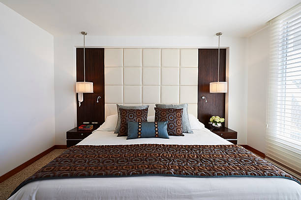 istock Interior design: Big modern elegant Bedroom 466375745