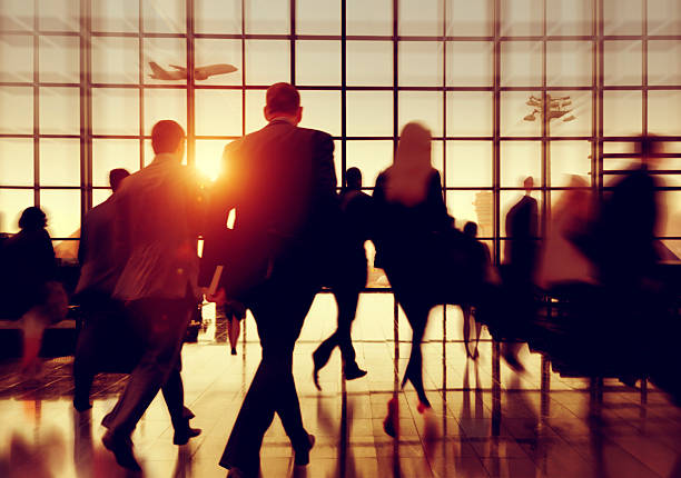 istock Commuter Rush Hour Travel Waking Business Concept 466382232