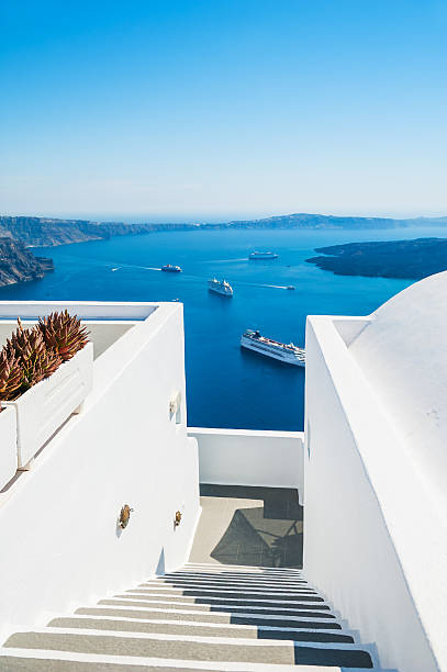 istock Luxury hotel with sea view 466385048