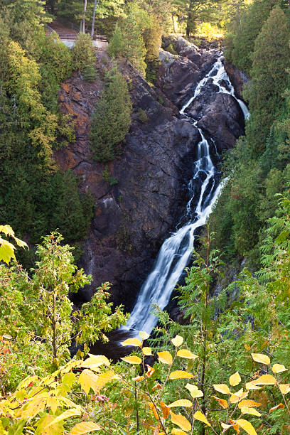 istock Big Manitou Falls In Autumn 466386326