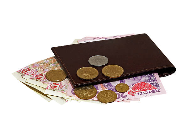 istock Purse with ukrainian money. 466387581