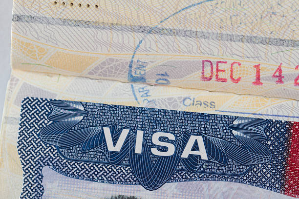 istock American Visa on close up 466390803