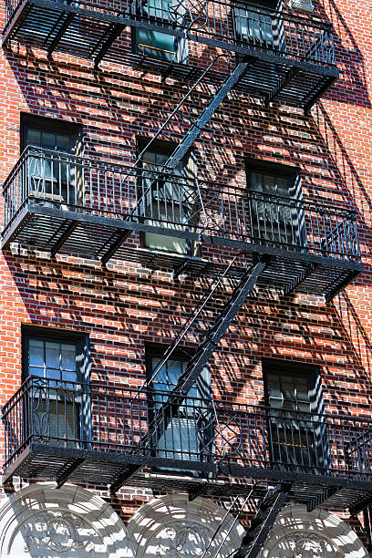 istock House With Fire Escape, Brooklyn, New York 466391930