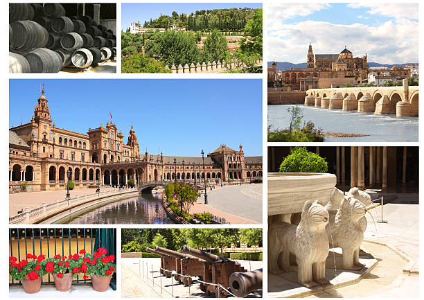 Collection - famous places of Spain