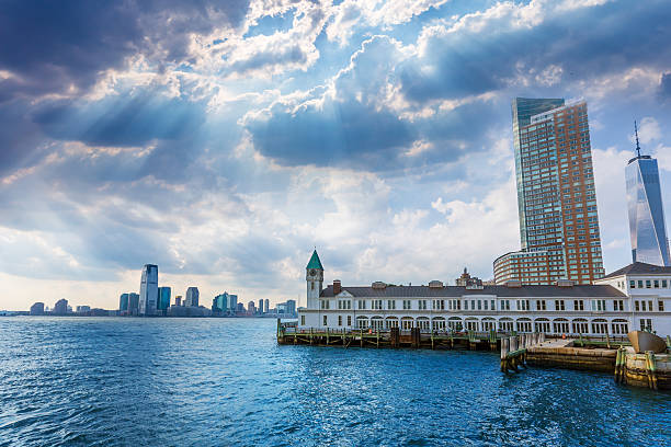 istock Pier A in Battery Park Manhattan skyline New York 466395306