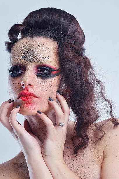 istock Beautiful Woman with  Luxury Makeup 466395433