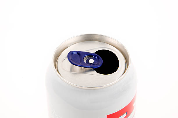 istock Open aluminum can of beer 466396267