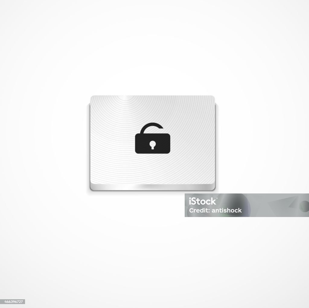 Secure Button Vector Secure Button Stock Illustration - Download Image Now - Abstract ...