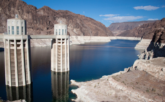 Hoover Dam Water Electricity Power Station USA