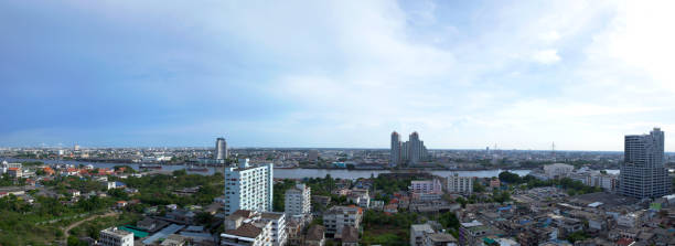 istock panorama bangkok city at day. 466397813