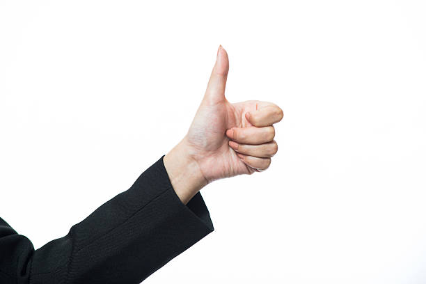 istock business hand, isolated on white background 466399316