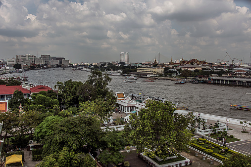  Chao Phraya river in Bangkok Thailand
