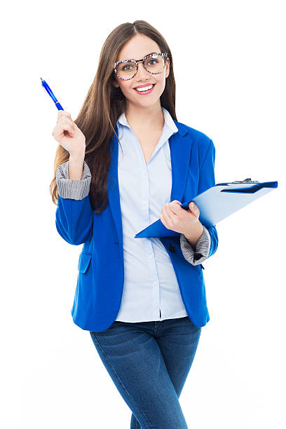 istock Young businesswoman smiling 466399984