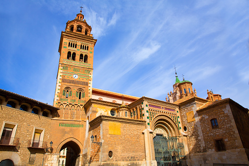 Aragon Teruel Mudejar Cathedral Santa MarÃ­a Mediavilla UNESCO heritage in Spain