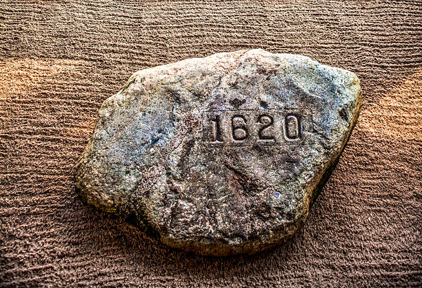 rocha plymouth - plymouth rock - fotografias e filmes do acervo