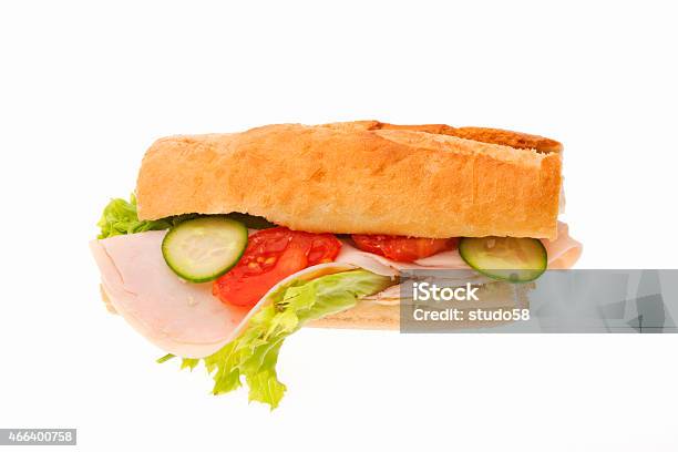 Sandwich Stock Photo - Download Image Now - 2015, Appetizer, Baguette