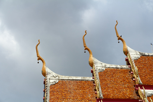Thai art roof style