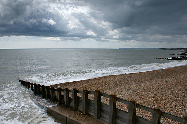 istock Beach, sea and sky, south of England 466404542