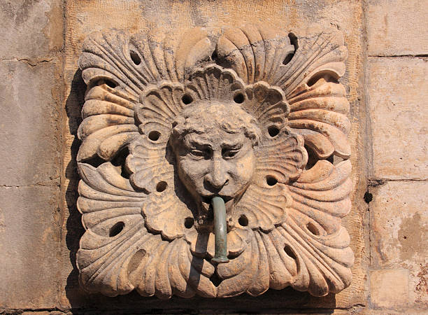 istock Fountain gargoyle, Dubrovnik, Croatia 466405347