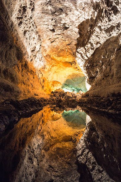 istock Underground Lake at Cueva de Los Verdes 466406391