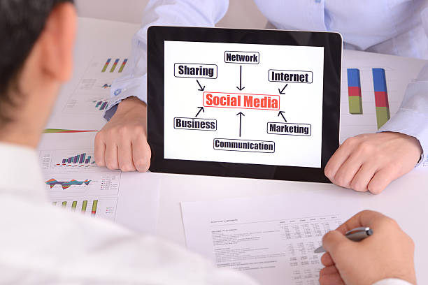 istock Social media analyze for business 466408799