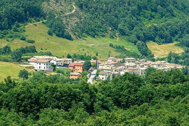 istock Village near Leonessa (Italy) 466409558