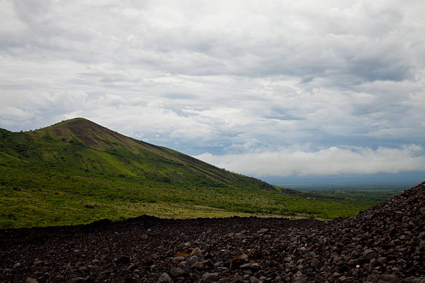 Cerro Negro View stock photo