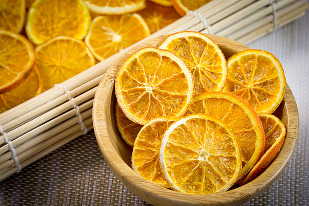 Dried Orange Fruit stock photo