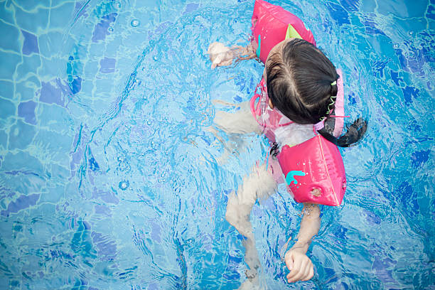 istock Little Girl Learning Swimming 466414169