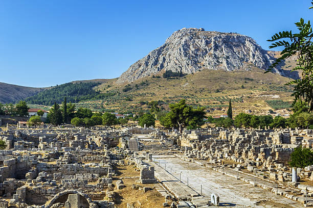 istock ruins of Ancient Corinth, Greece 466418614