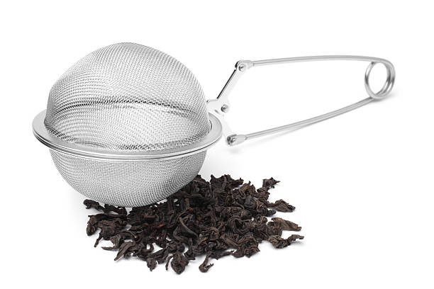 istock Tea infuser with a handful of tea 466418928
