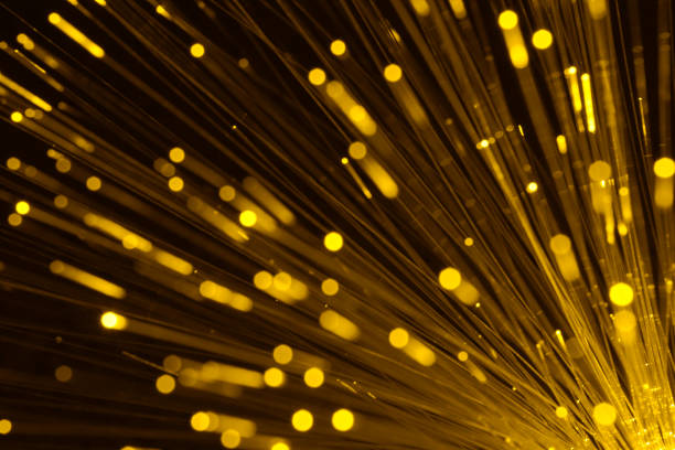 istock Abstract Defocused Light Background - Optic Fibre 466418952