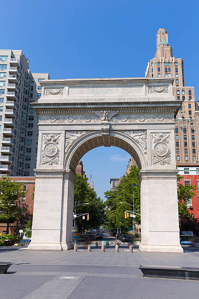 istock Manhattan Washington Square Park Arch NYC US 466424620