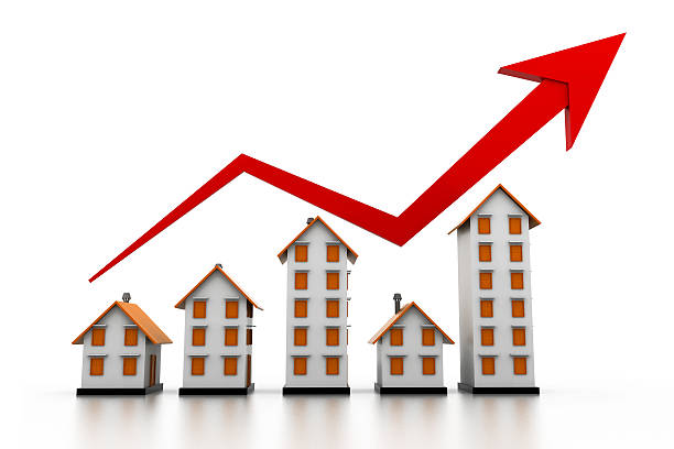 istock Graph of the housing market 466426933