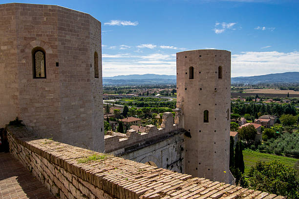 istock View from the Gate of Venus in Spello 466427816