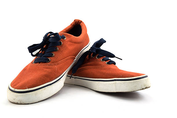 istock Pair of shoes on white background 466428144