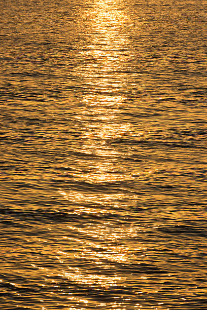 istock Background of the water surface at sunset 466428500