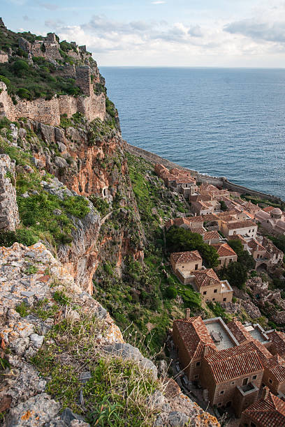 istock Cityscape at Monemvasia, Peloponnese, Greece 466430616
