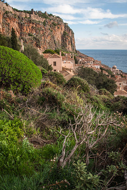 istock Cityscape at Monemvasia, Peloponnese, Greece 466430644