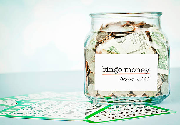 istock Bingo Money with Game Cards 466430677