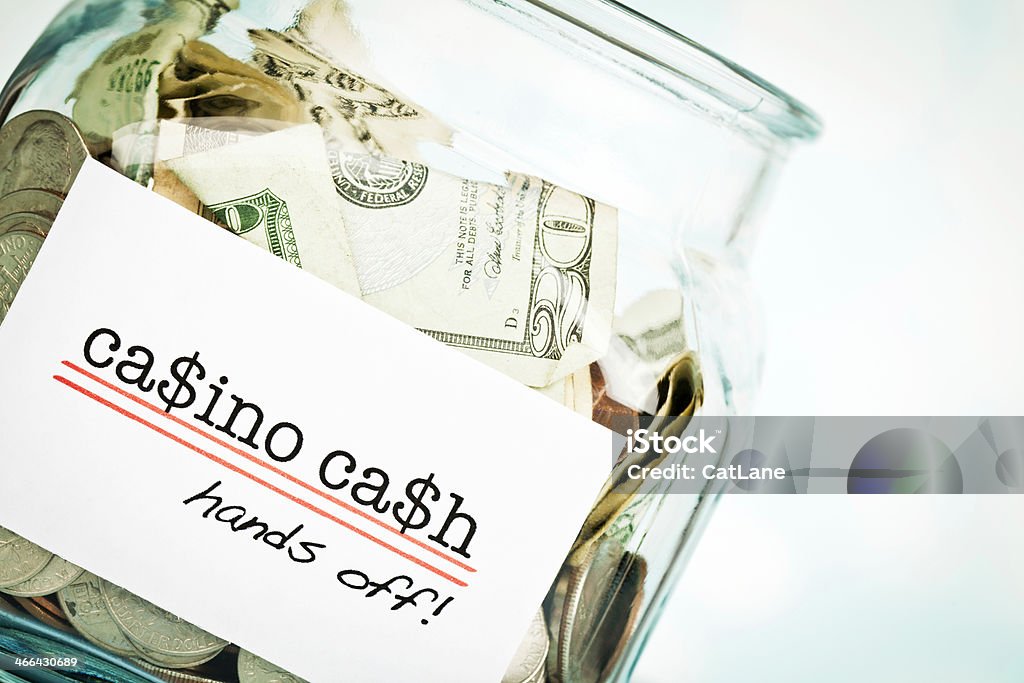 Casino en efectivo. - Foto de stock de Caja de donaciones libre de derechos