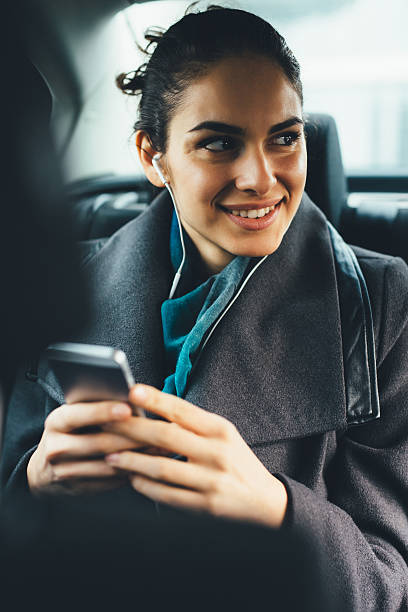 istock Businesswoman in Car 466433116