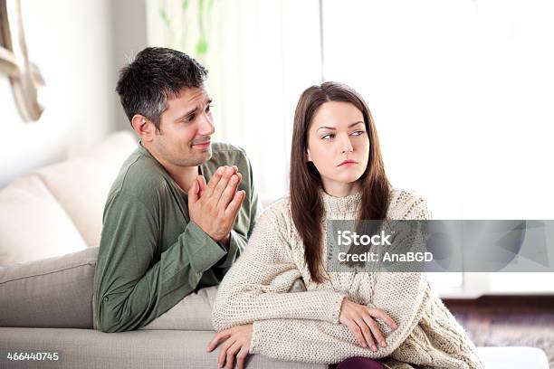 Begging Her Stock Photo - Download Image Now - Begging - Social Issue, Forgiveness, Boyfriend