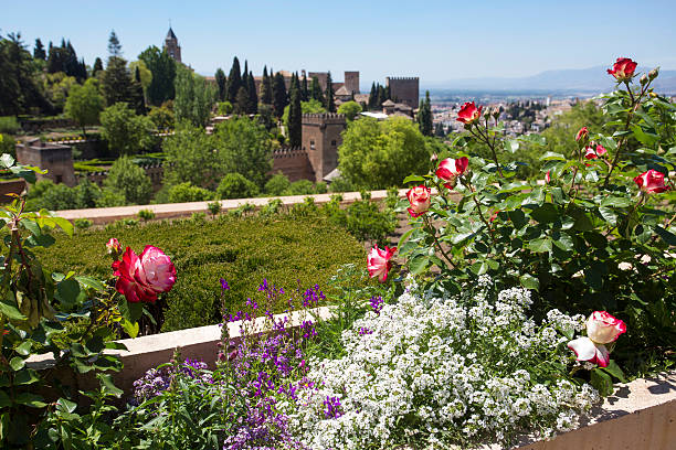 Granada landscape in sunny day