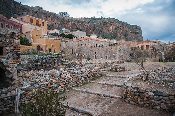 istock Cityscape at Monemvasia, Peloponnese, Greece 466441304