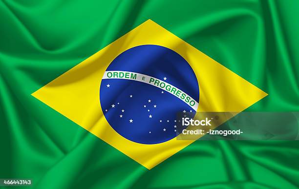 Flag Of Brazil Stock Photo - Download Image Now - 2014, Africa, Black Color
