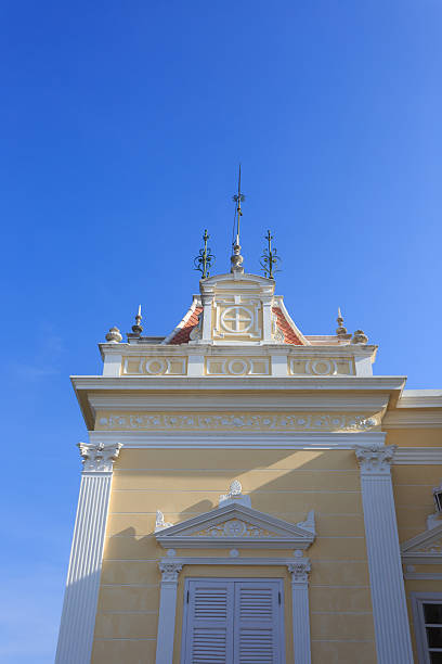 istock Phra Thinang Varobhas Biman located in Bang Pa-In Palace, Thailand 466443601
