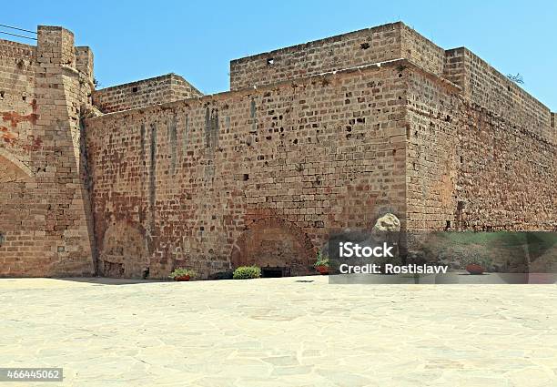 Walls Of Famagusta Fortress Cyprus Stock Photo - Download Image Now - 2015, Aegean Sea, Ancient